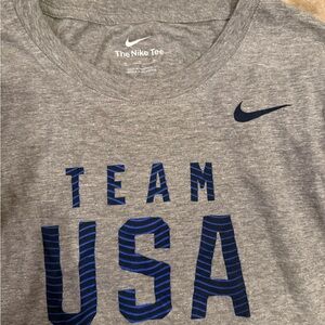 Nike Gray Team USA Tee